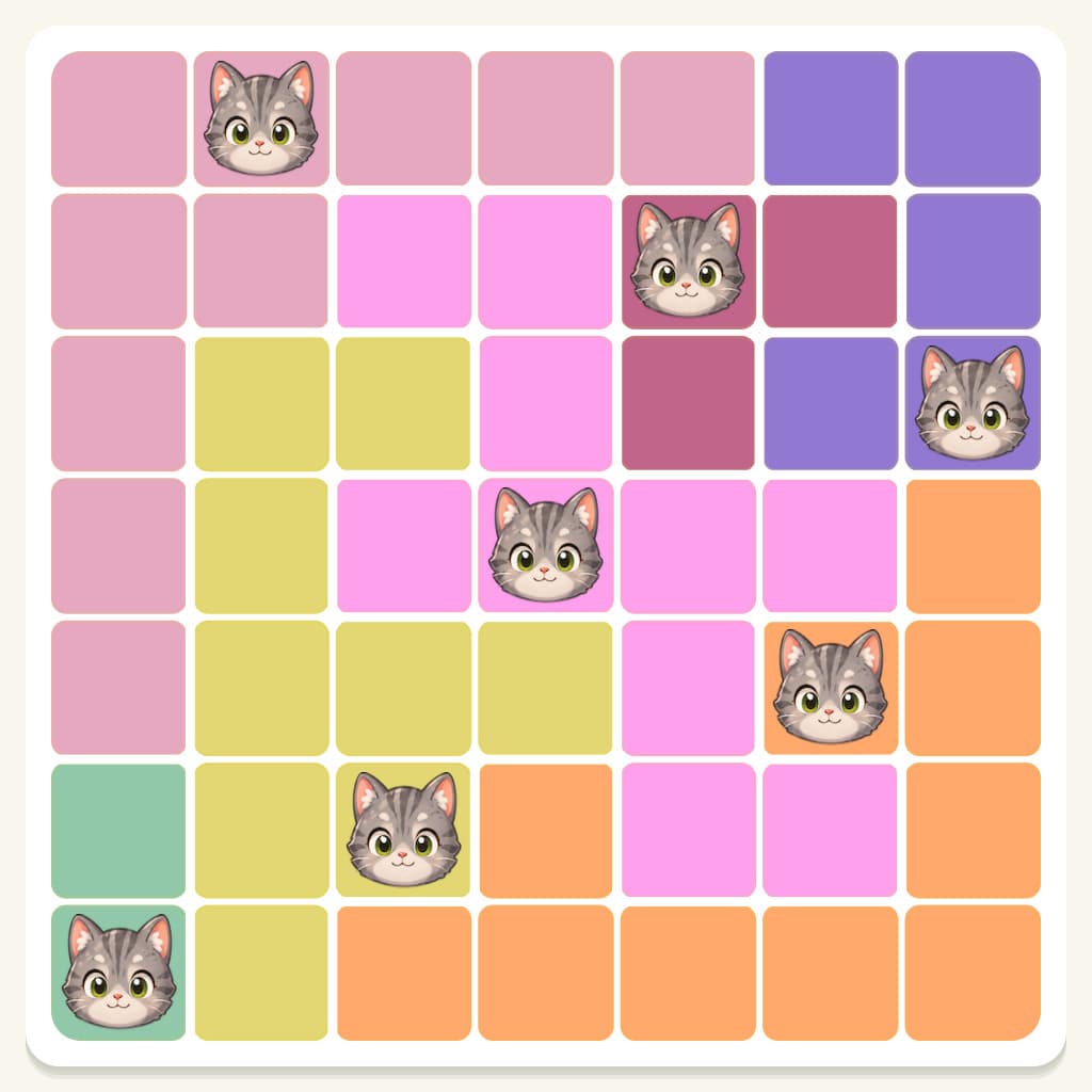 Meowdoku Level 516 Answer, Cheat & Solution