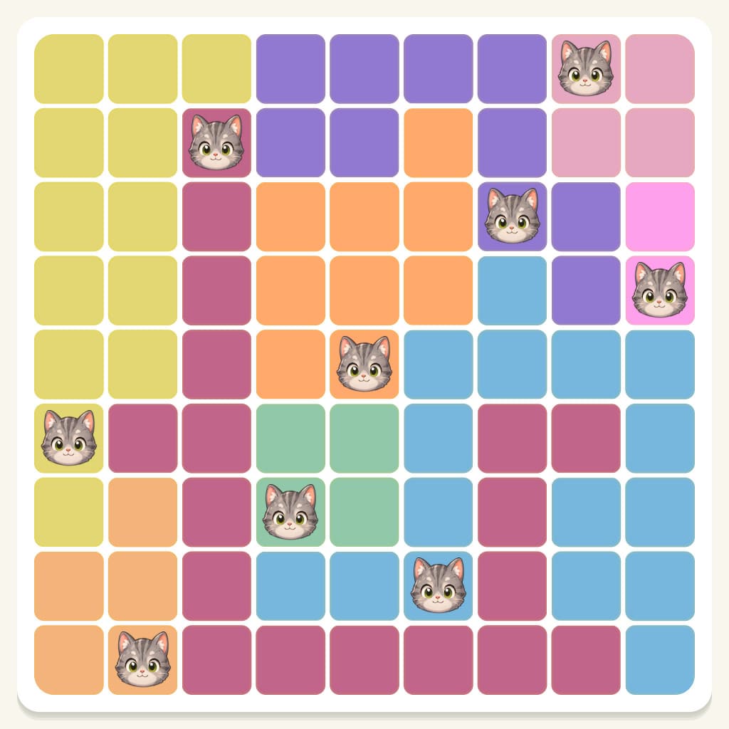 Meowdoku Level 894 Screenshot