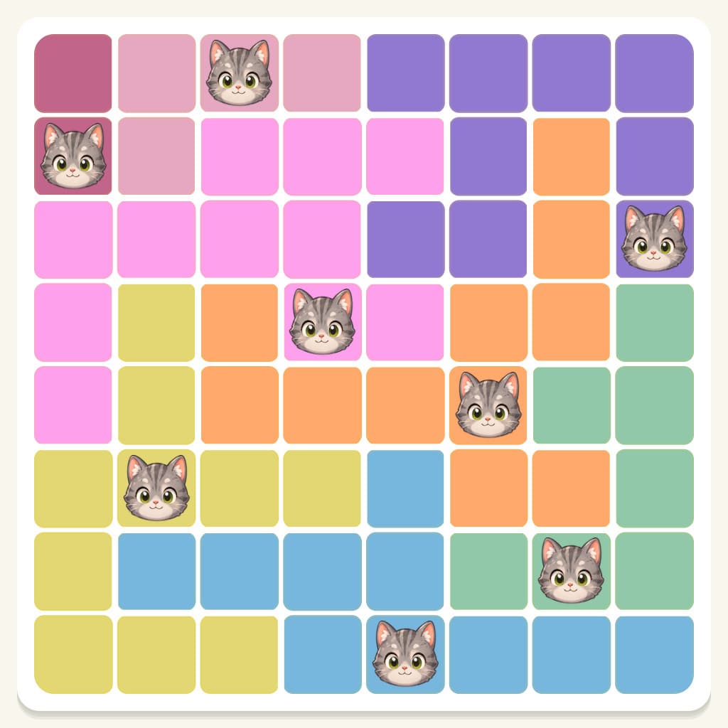 Meowdoku Level 162 Screenshot